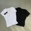T-shirt allergic branca e preto